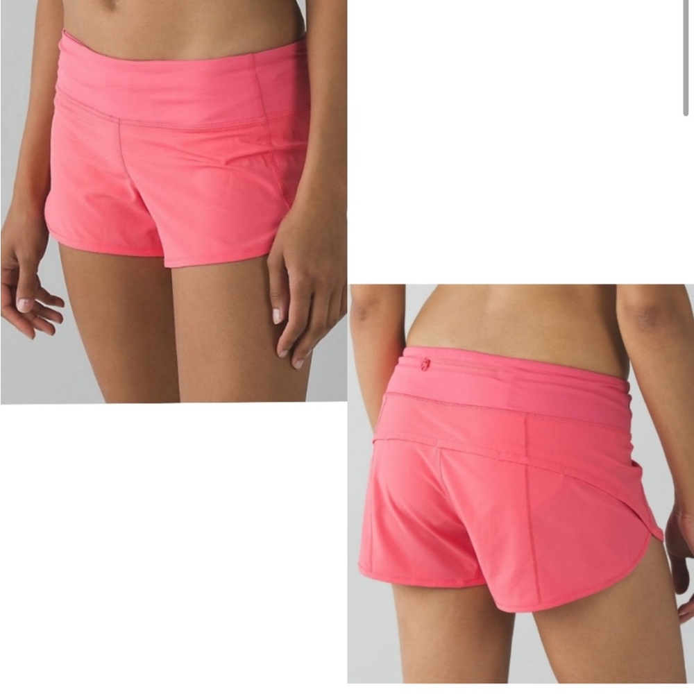 Lululemon run speed shorts size 4